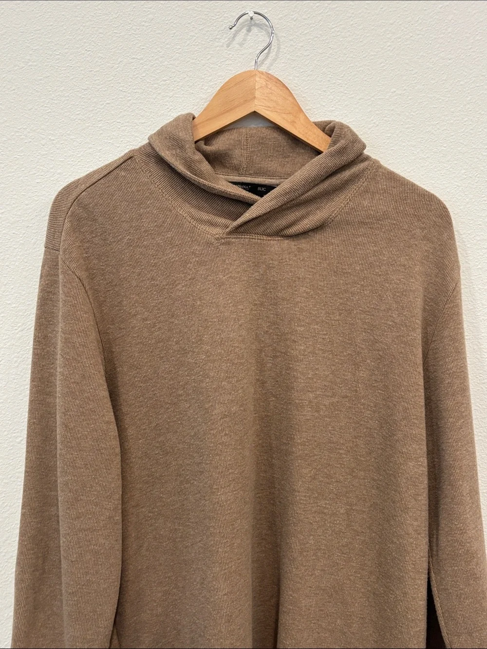 Banana Republic Men’s Cotton Blend Brown Top Size L Preppy
